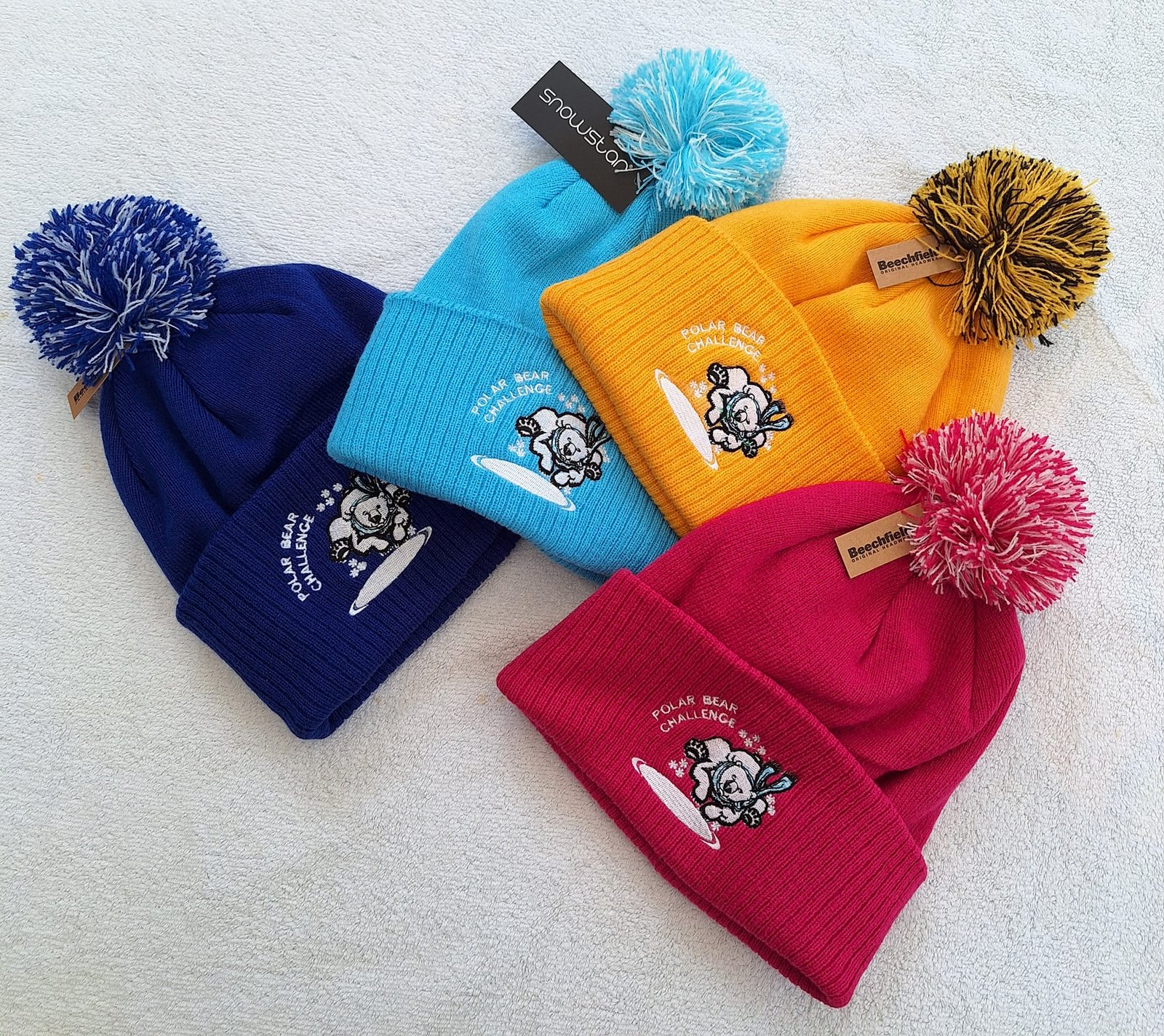 Polar Bear Bobble Hats