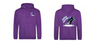 Penguin Challenge Purple pullover hoody