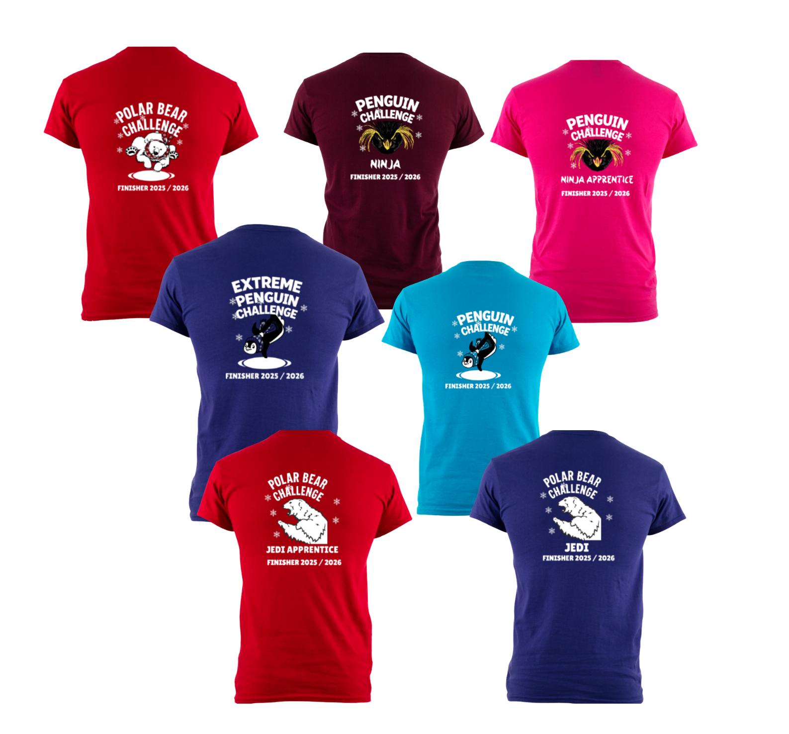 Finishers T Shirts montage (1)